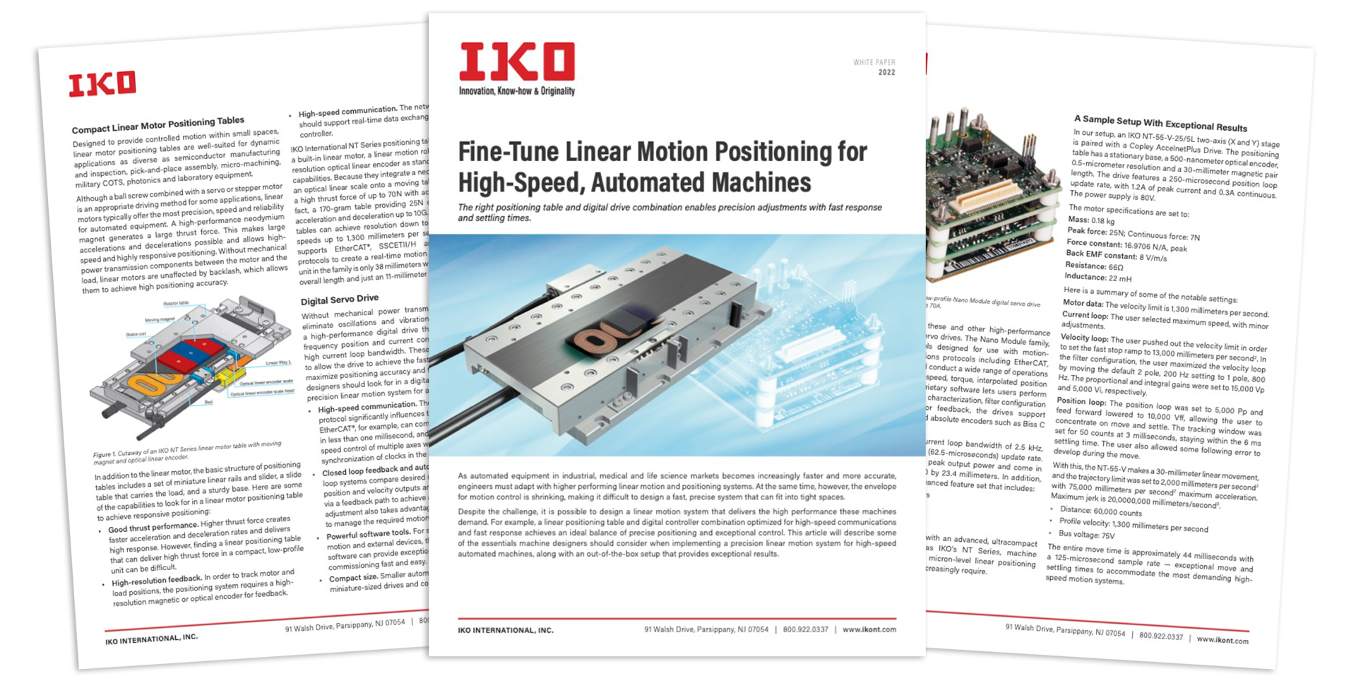 How To Achieve Precise Linear Positioning and Control for Automated Systems